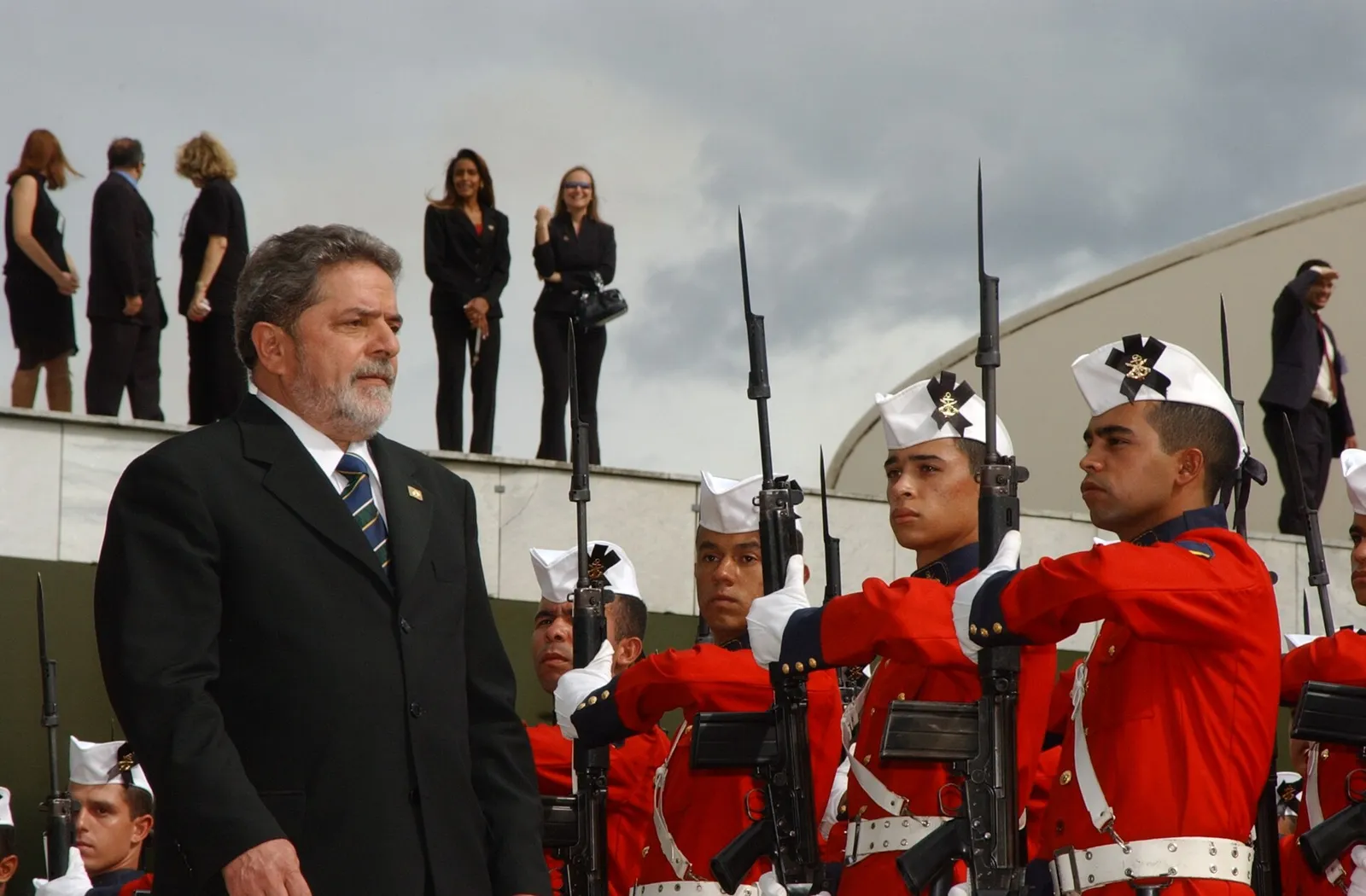 Lula's inauguration ceremony as President of the Republic, January 2003.