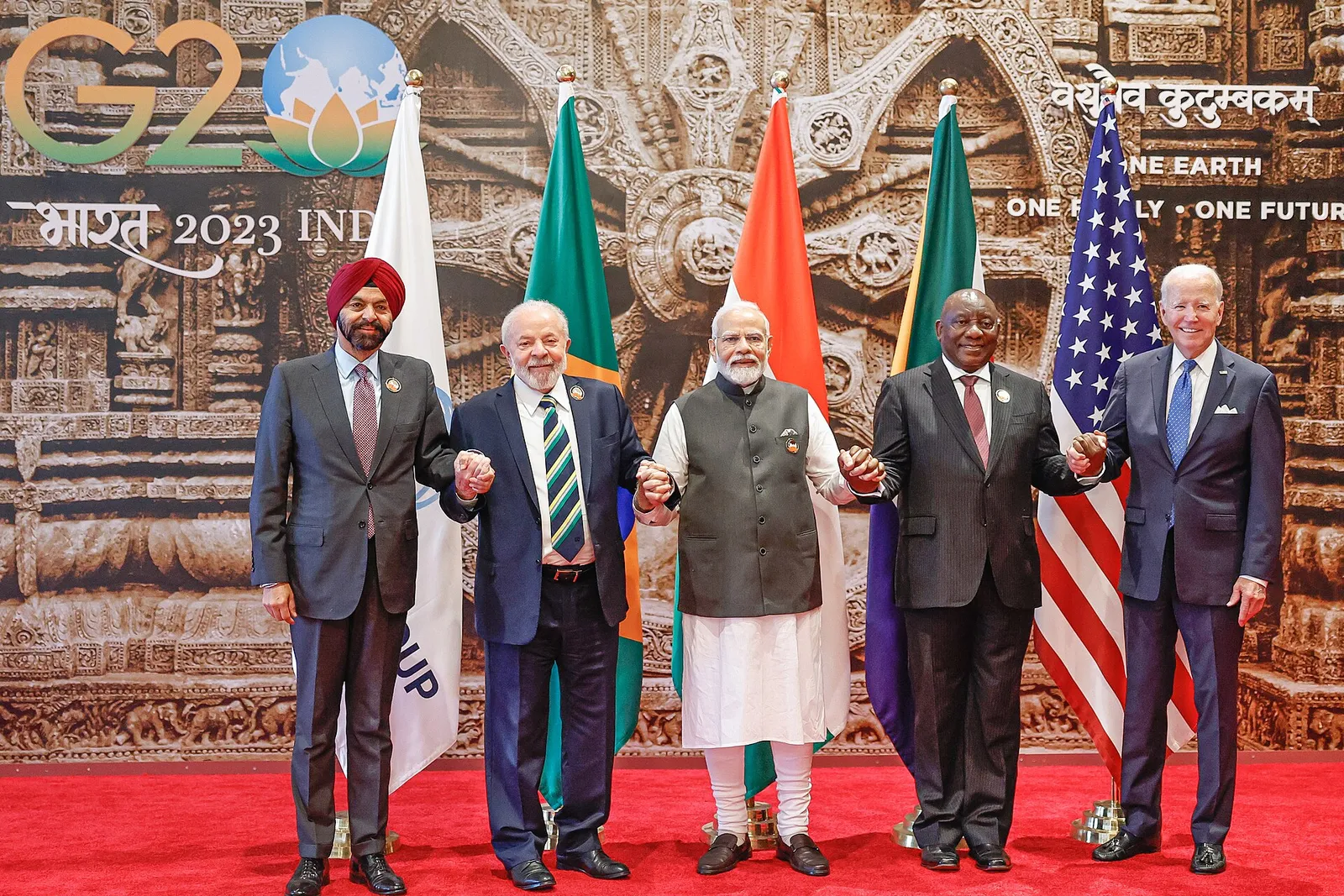 Lula at the opening of the G20 Summit, in New Delhi, on September 9, 2023.