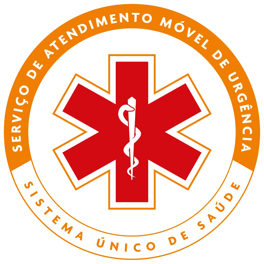 Logo of the Serviço de Atendimento Móvel de Urgência (Mobile Emergency Care Service)